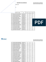 2 Registro de Asistencia