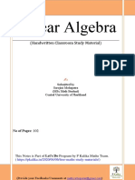 Linear Algebra Kalika102pages