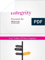 Integrity: Presented by