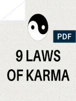 9 Laws of Karma