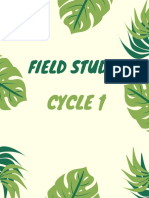 My Portfolio in Field Study 2 Cycle 1