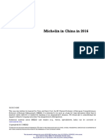 Caso - Michelin in China in 2016