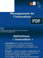 Innovation 5 Management de l Innovation
