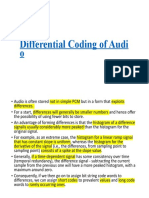 9.differential Coding of Audio