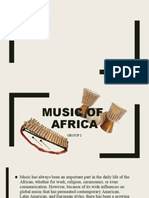 Music of Africa, PDF, String Instruments