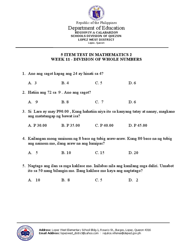 Grade 2 Week 11 Pdf