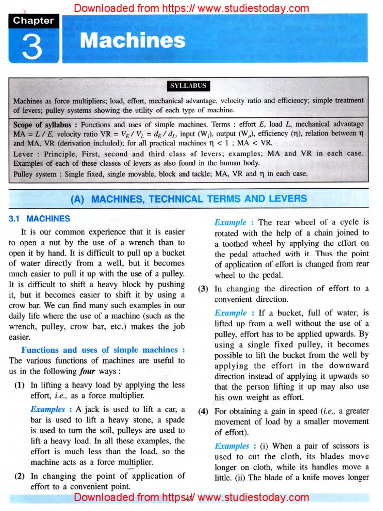 MACHINES | PDF