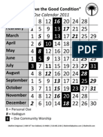 Ose Calendar 2011