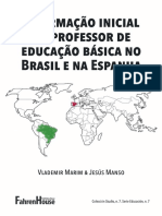 A Formação Inicial Do Professor de Edu