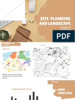 Site Planning and Landscape