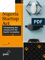 Nigeria Startup Act - Positioning The Country For The Fourth Revolution