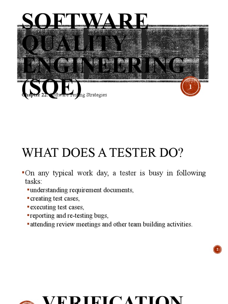 Week 2 Lecture 2 Chapter 22 Software Testing Strategies | PDF ...