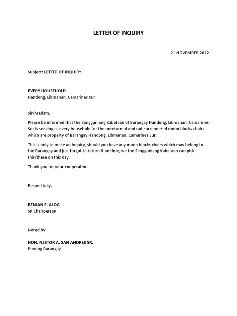 Notification Letter PDF