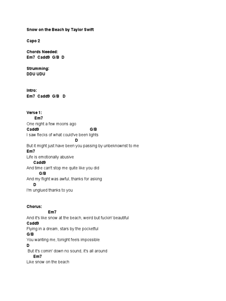 snow-on-the-beach-pdf-songs-recorded-music