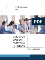 GUIDE FOR STUDENT ACTUARIES IN IRELAND