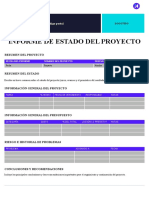 Informe de Proyecto Plantilla