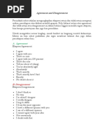 Ungkapan Setuju dan Tidak Setuju | PDF
