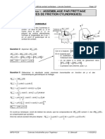 TD 24 Corrigé - Modélisation Des AM de Contact Surfacique - Lois de Coulomb