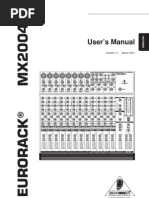 MX2004A Manual