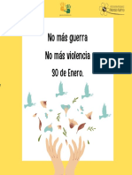 30 de Enero. Día Escolar de La PAZ y La No Violencia