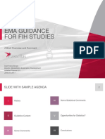 03 EMA Guidance For FiH Studies