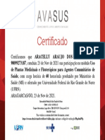 Plantas Medicinais e Fitoterápicos - Certificado de Conclusão