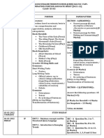 11-SCI-Annual Exam Date Sheet