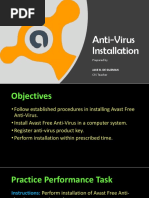 Avast Anti Virus Installation