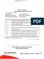 Surat Orisinalitas Karya Dan Checklist Naskah - GSMB 2022