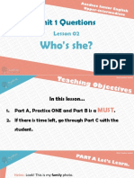 Unit 1 Questions: Lesson 02