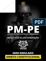 Mini Simulado PMPE - Direito Constitucional 03 - HD CURSOS