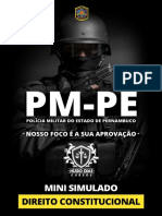 Mini Simulado PMPE - Direito Constitucional 02 - HD CURSOS