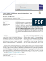 A Novel Pipeline Leak Detection Approach Independent of Prior Failure Information