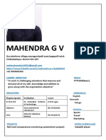 Mahendra G v1