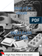 High Pass Filters