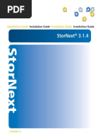 StorNext Install Guide