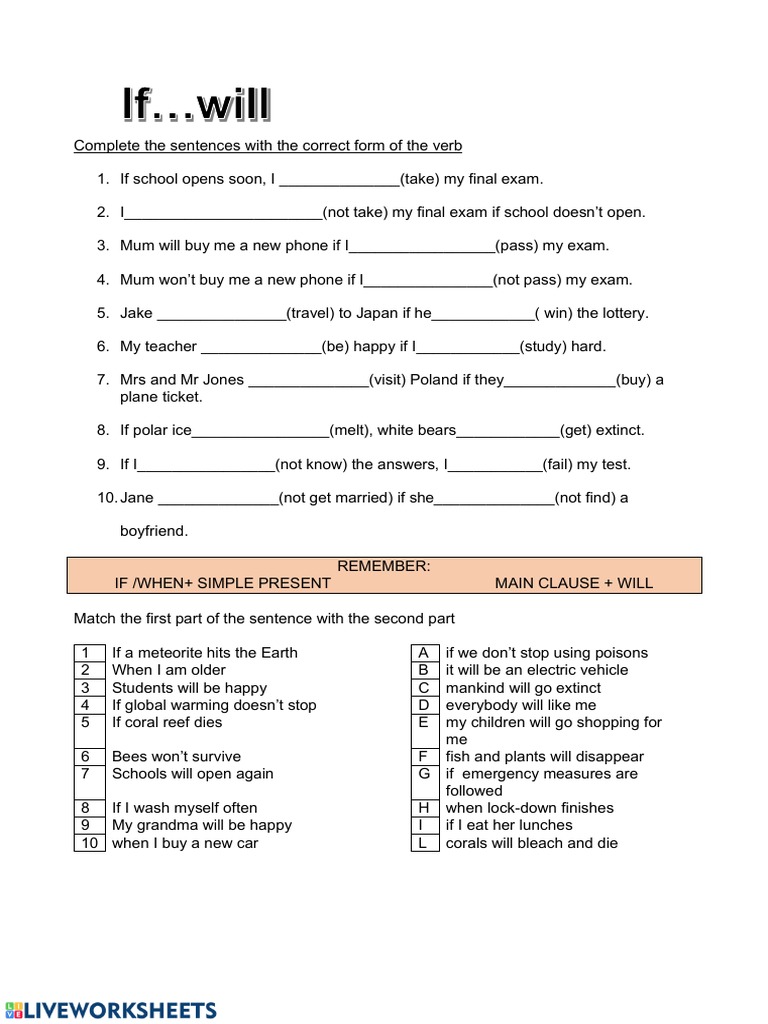 Conditional Type 1 - Exercise 2 | PDF