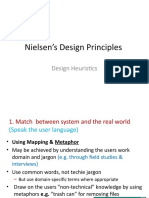 Nielsen Design Principles