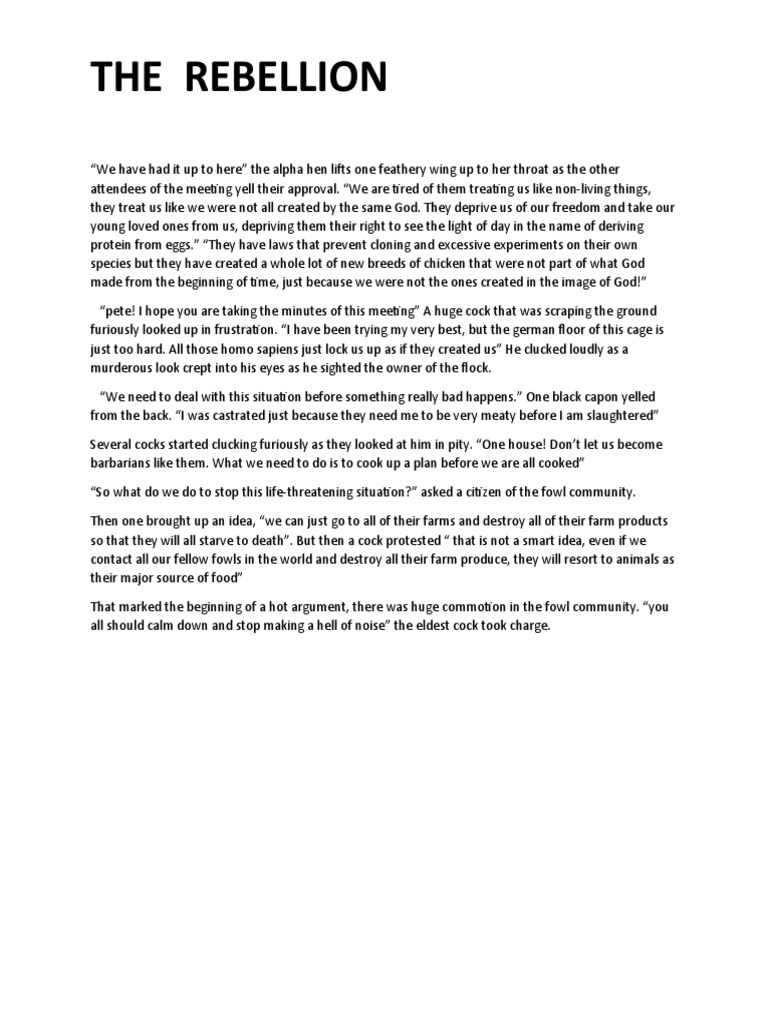 The Rebellion | PDF
