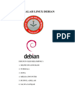 MAKALAH LINUX DEBIAN Kelompok 3.....