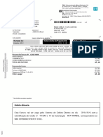 Fatura detalhada de serviços de telecomunicações