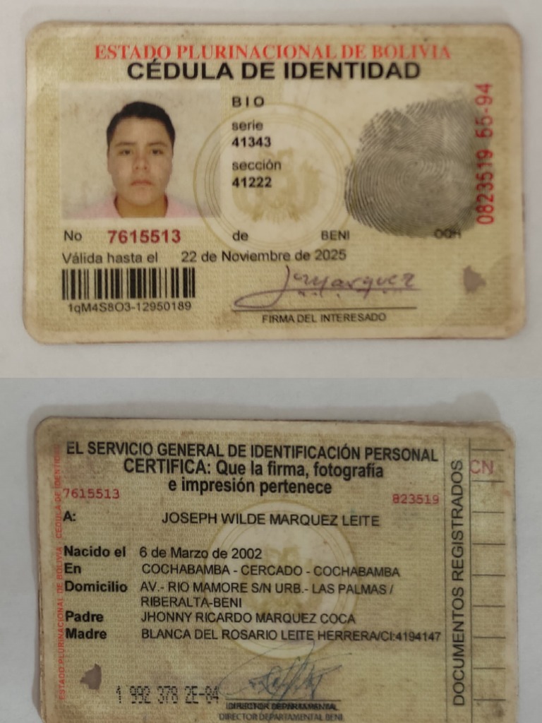 Joseph Marquez CI PDF