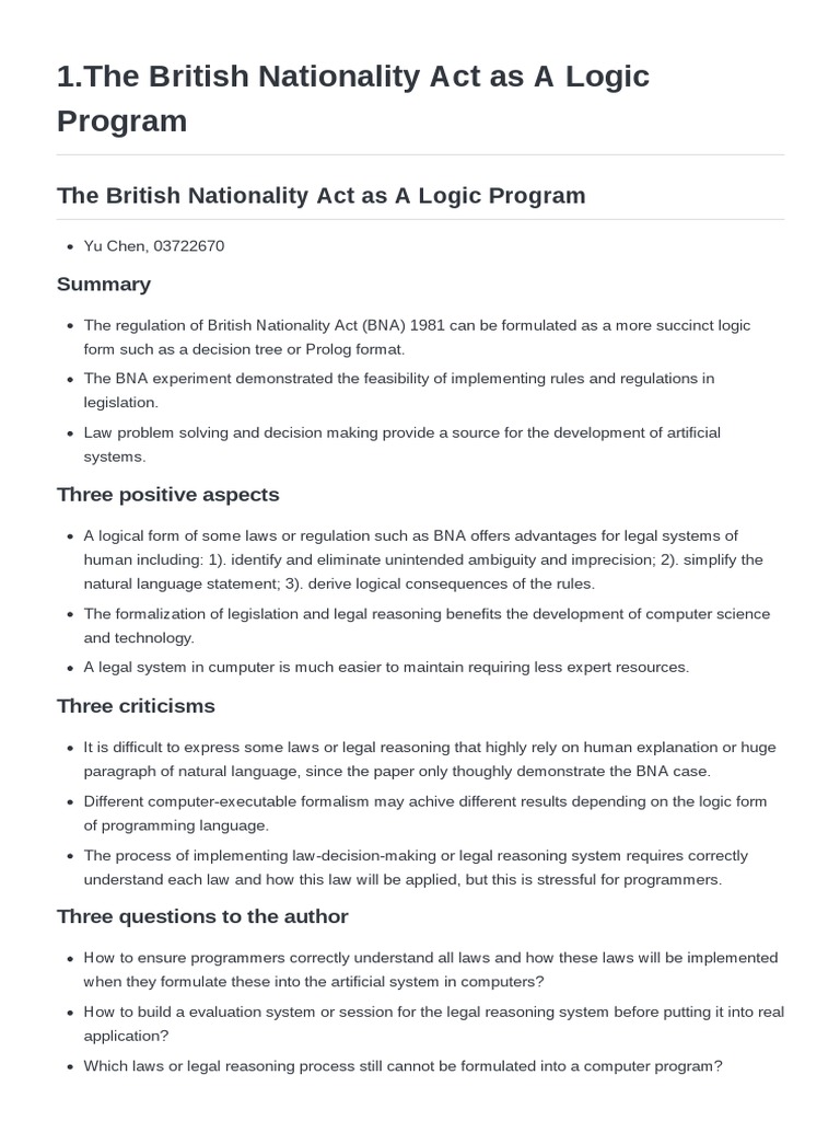 SECTIONS OF BRITISH NATIONALITY ACT 1981 visual data 2