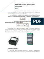 UD2 SCE Potencia y Energía Eléctrica. Efecto Joule