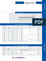Bridas DIN - Características e medidas de bridas ciegas