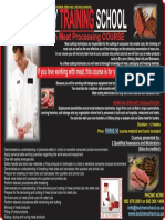 Fresh Meat Processing Course