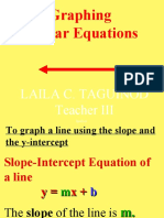 4 5 Graph Using Slope Intercept