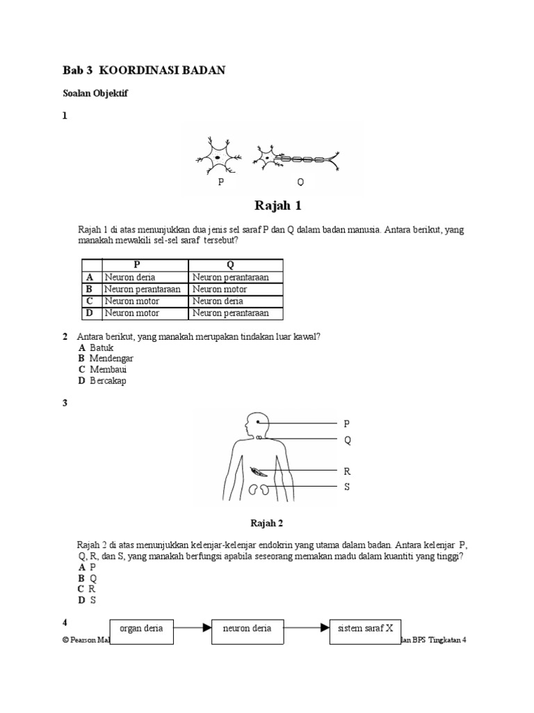 Soalan Sains T4 Bab 3 (BM)