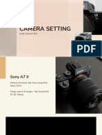 Camera Setting