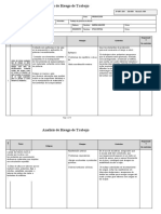 Analisis de Riesgo de Pintura